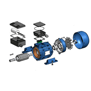 Electric motors and reductors parts